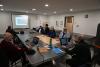 Club members gathered for the demo and monthly meeting